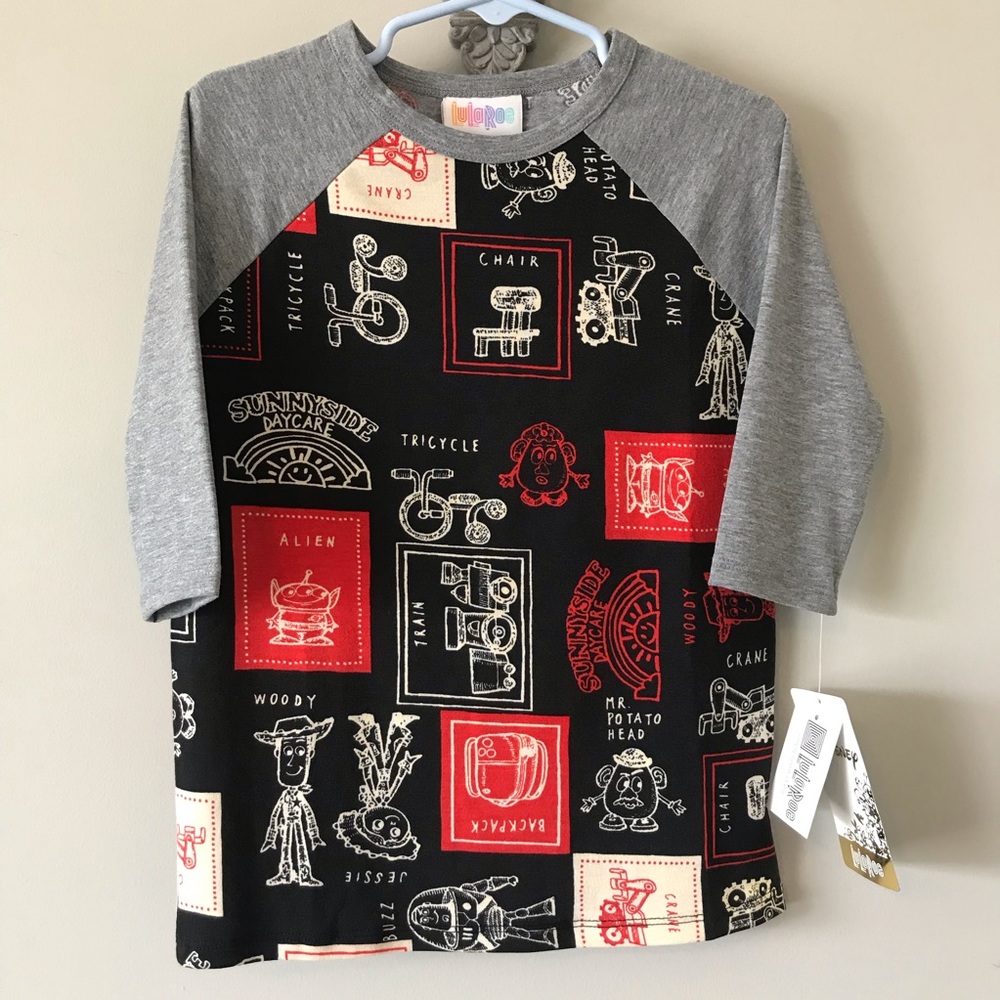 NWT LuLaRoe Disney Toy Story Sloan